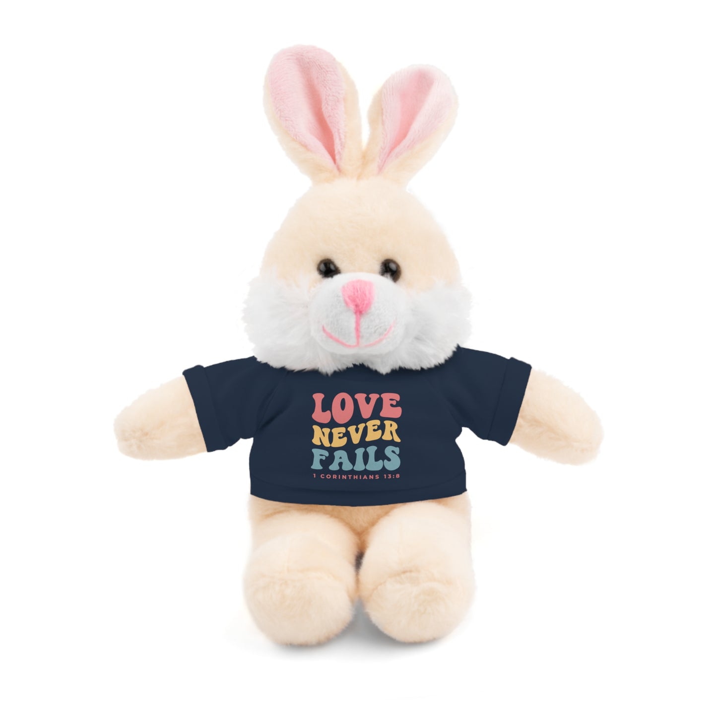 Love Never Fails | Stuffed Animal of Choice