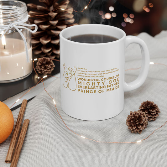 Christmas Isaiah 9:6  | Ceramic Mug