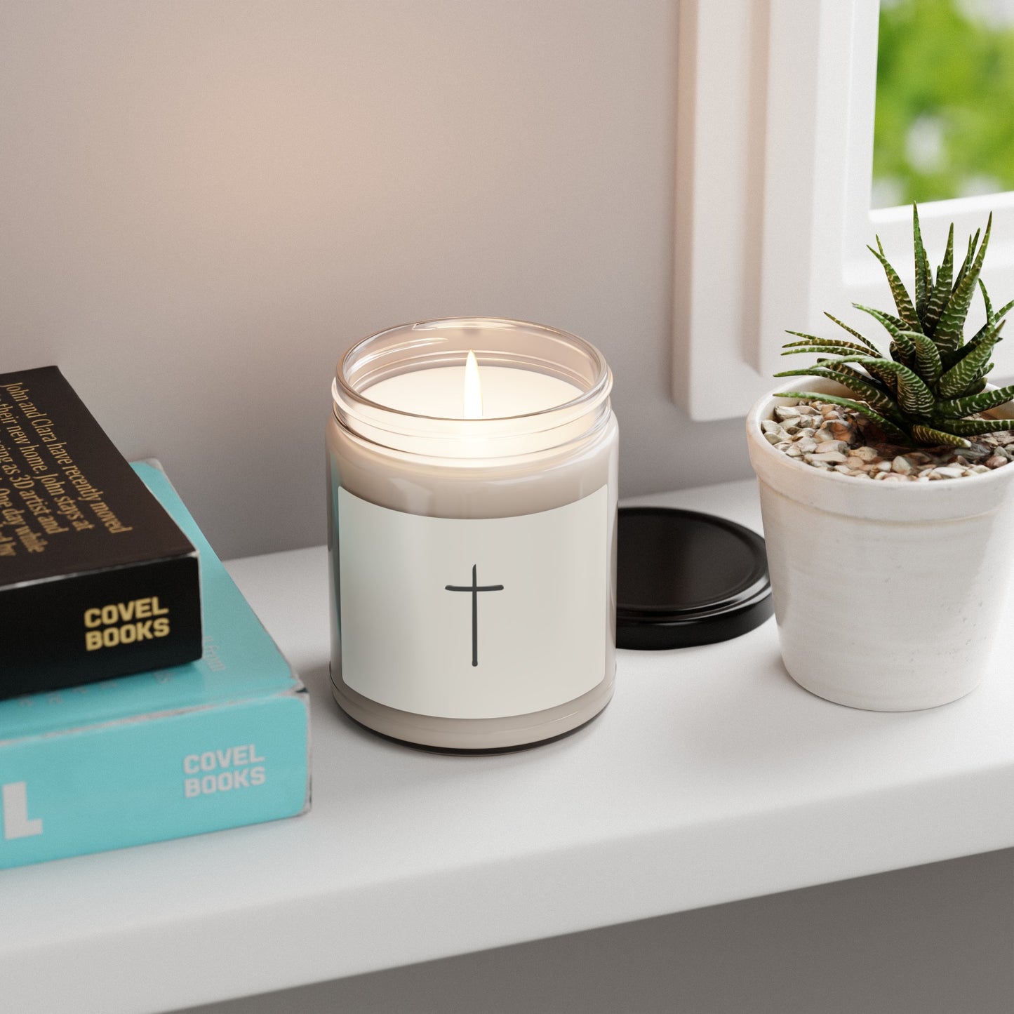 Simple Cross | Soy Candle, Light