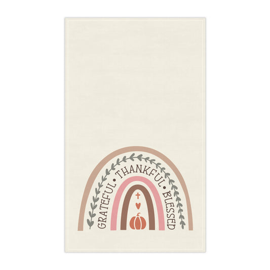 Grateful Thankful Blessed | Kitchen Towel