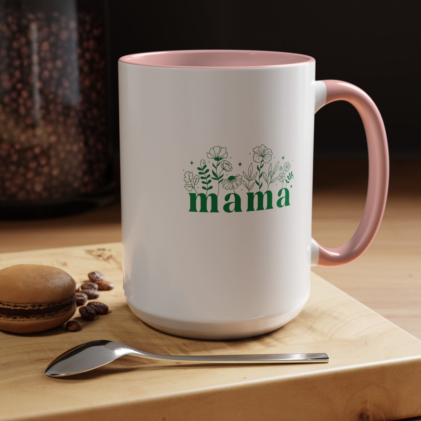 Mama | Large Color Accent Mug