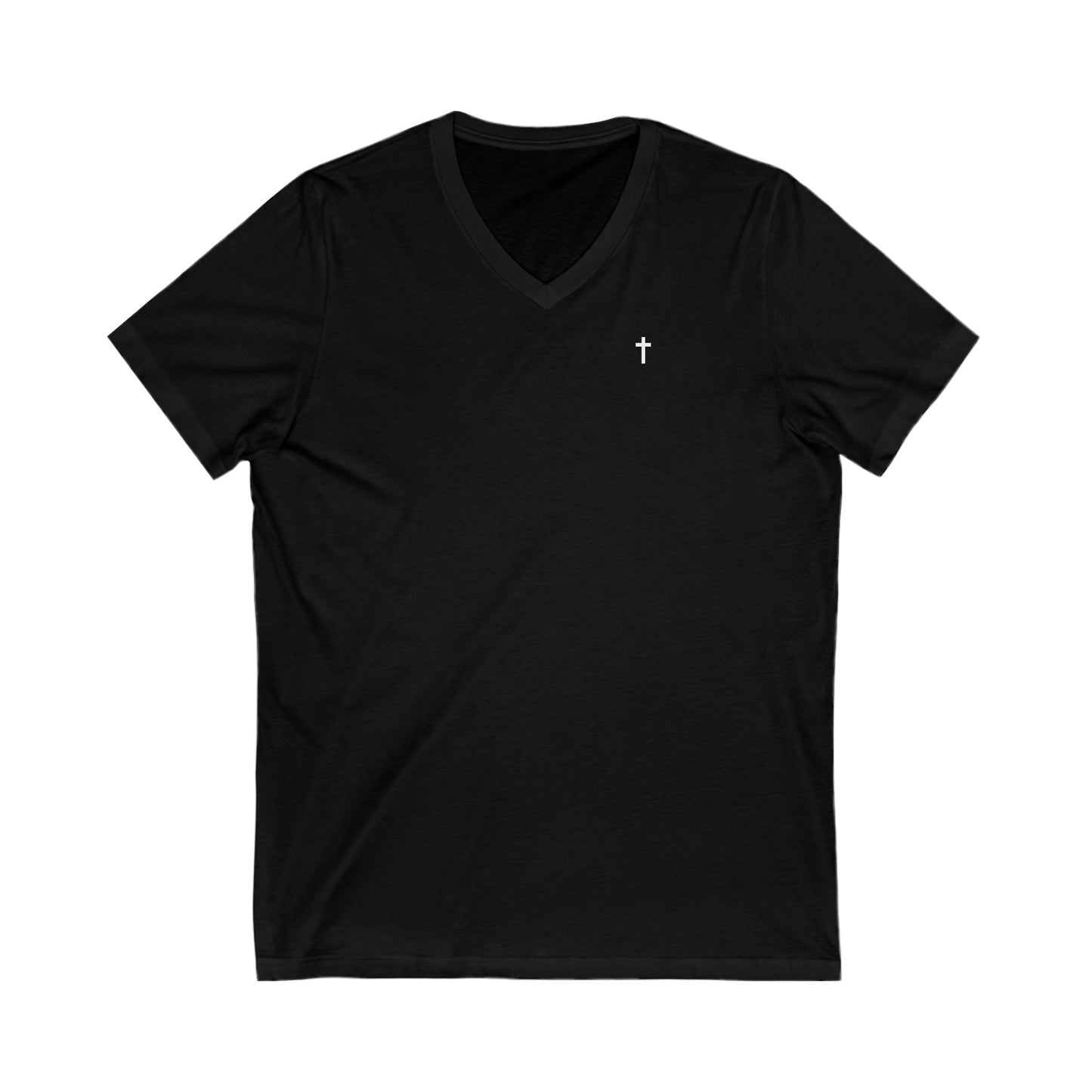 Small Cross | V-Neck T-Shirt