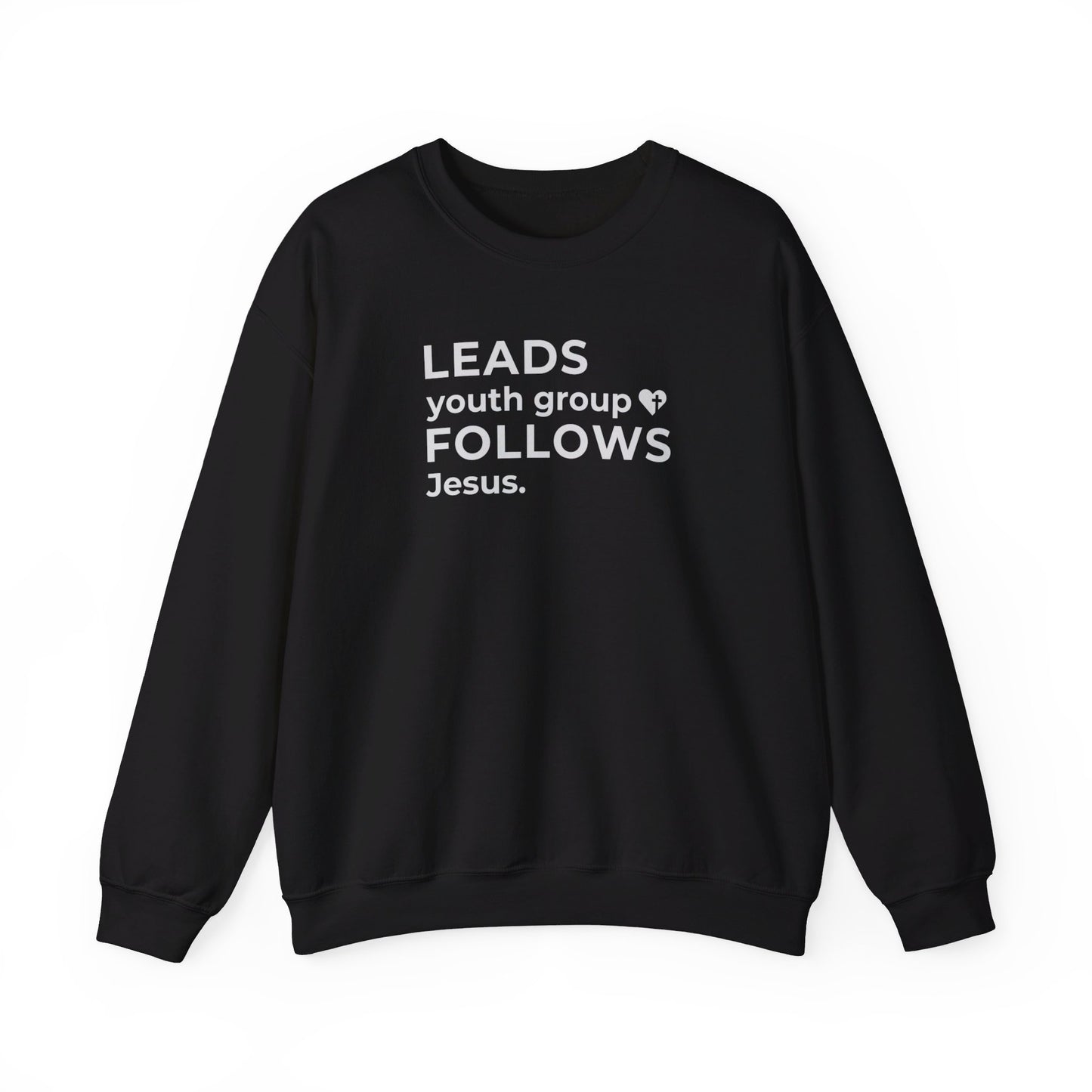 Leads Youth Group Follows Jesus | Sweatshirt