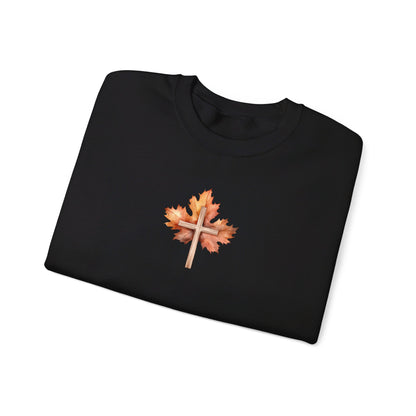 Simple Autumn Cross | Sweatshirt