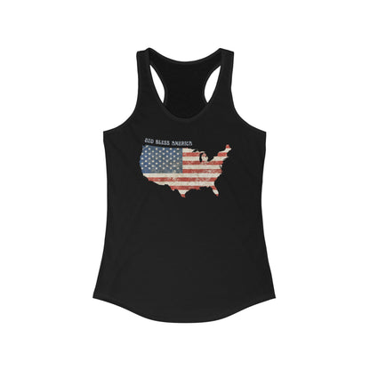 God Bless America (Worn) | Racerback Tank