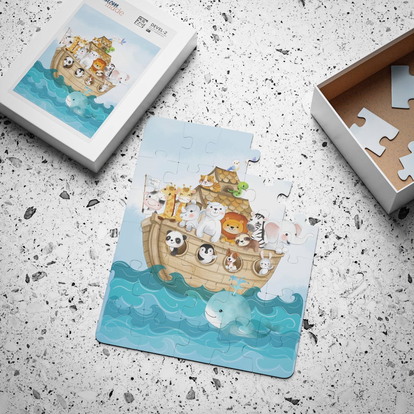 Noah's Ark at Sea | Puzzle for Kids (30-Piece)