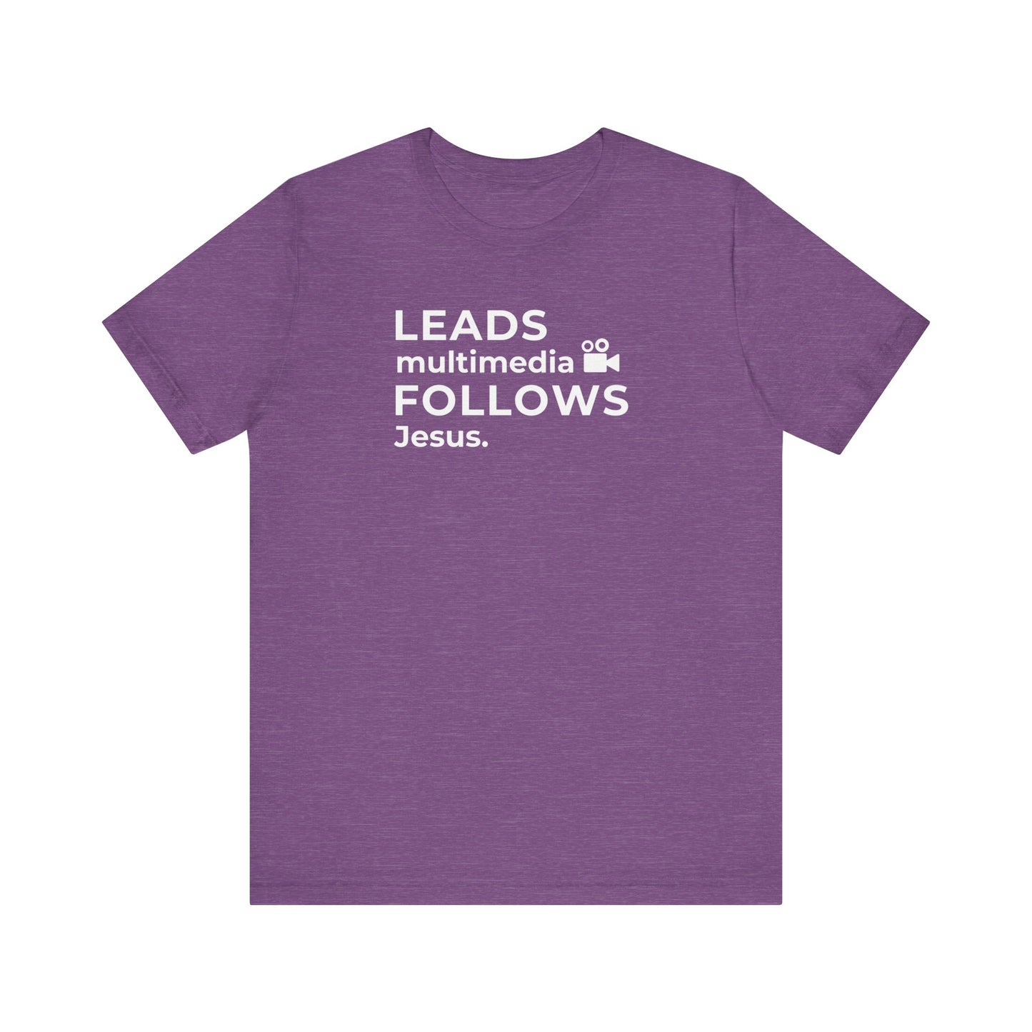 Leads Multimedia Follows Jesus | T-Shirt