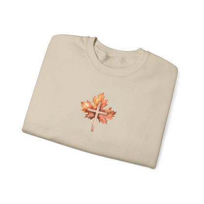 Simple Autumn Cross | Sweatshirt