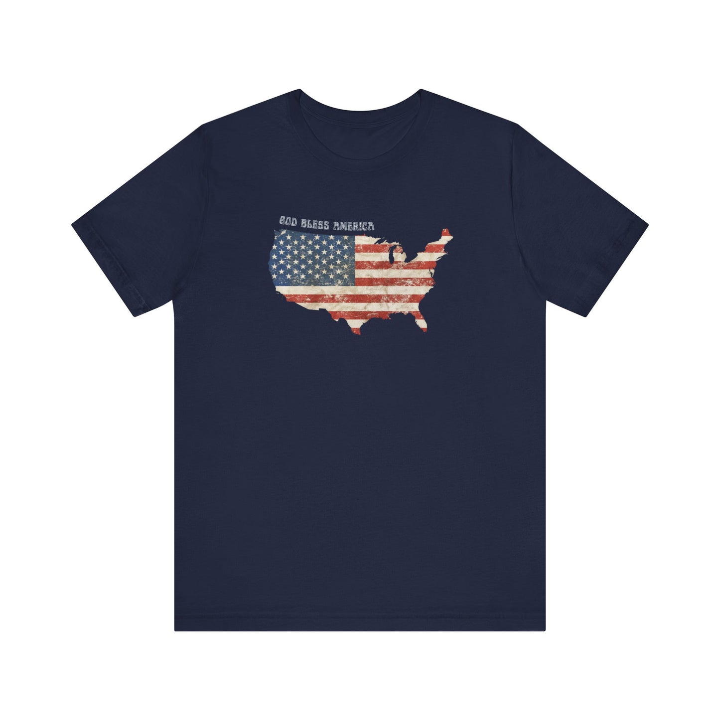 God Bless America (Rough) | T-Shirt