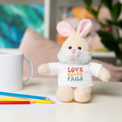 Love Never Fails | Stuffed Animal of Choice