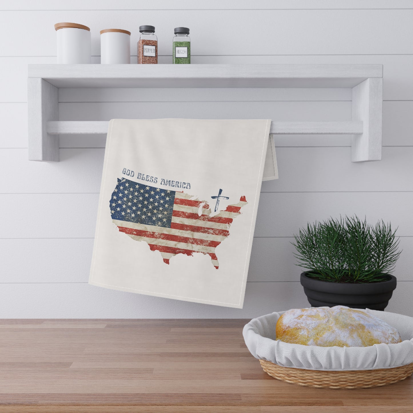 God Bless America (Rough) | Kitchen Towel