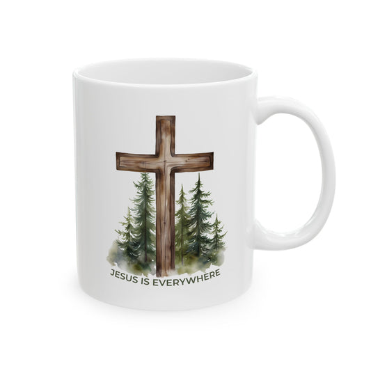 Jesus Is Everywhere (Trees) | Ceramic Mug