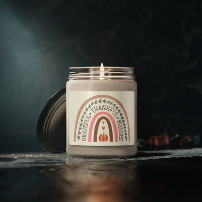 Grateful Thankful Blessed | Soy Candle