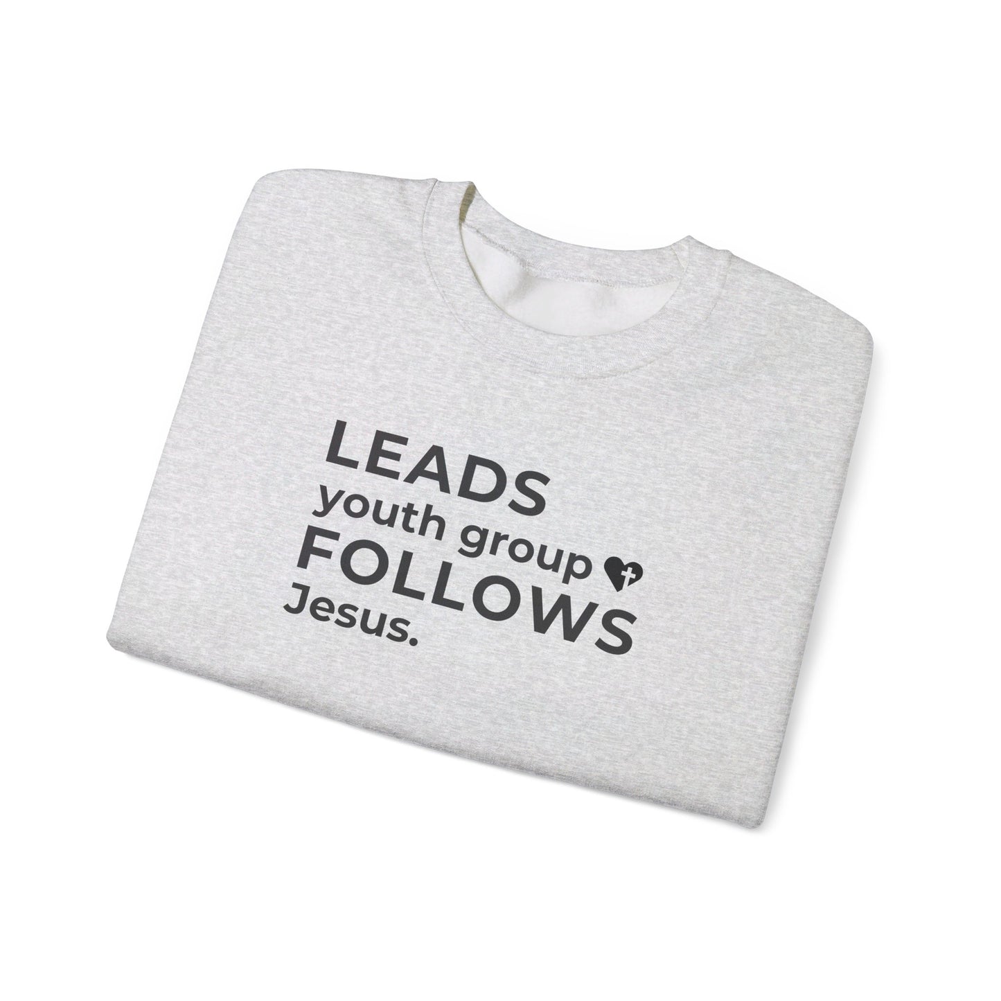 Leads Youth Group Follows Jesus | Sweatshirt