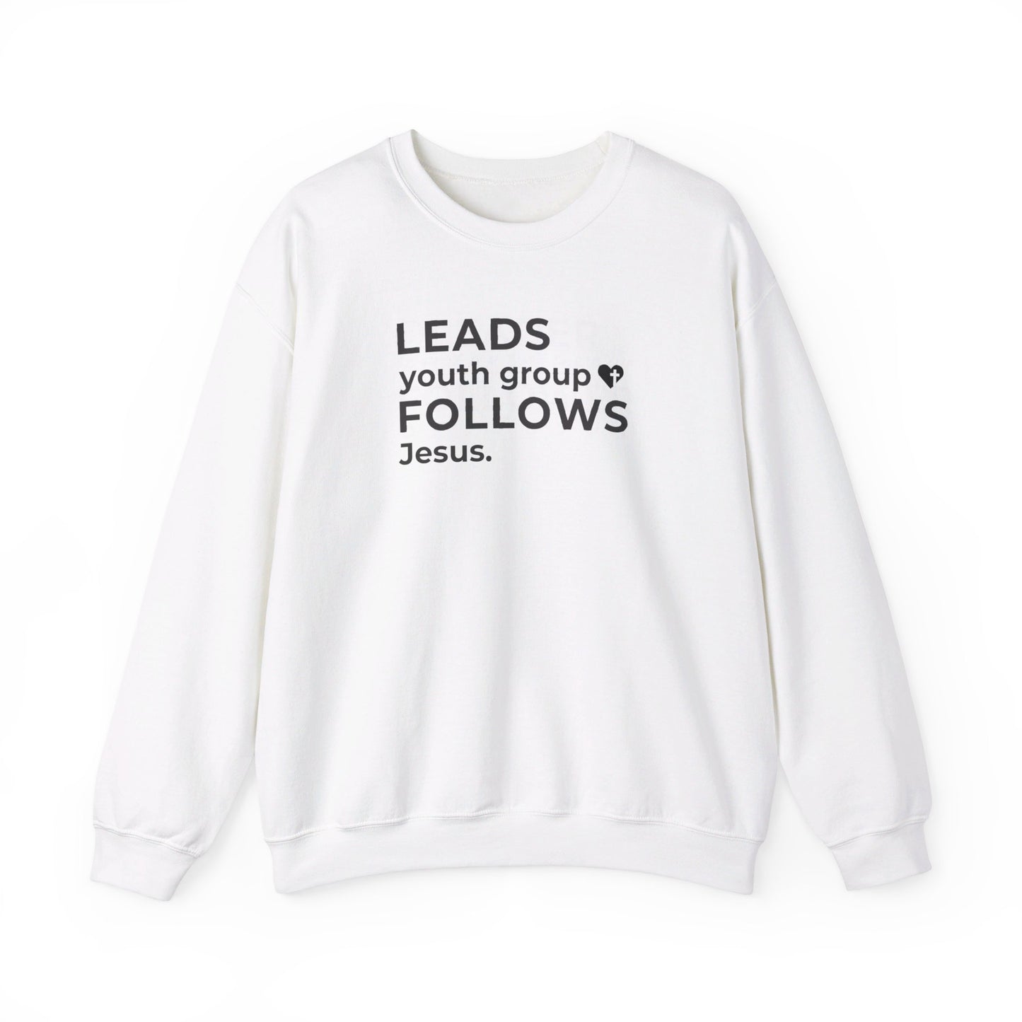 Leads Youth Group Follows Jesus | Sweatshirt