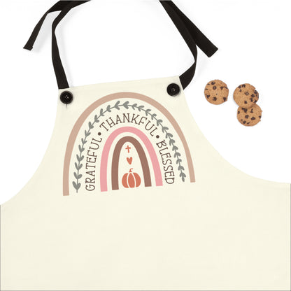 Grateful Thankful Blessed | Apron