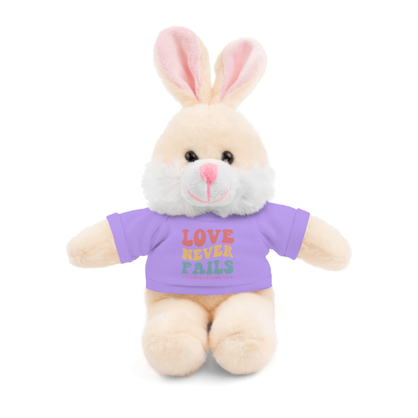 Love Never Fails | Stuffed Animal of Choice