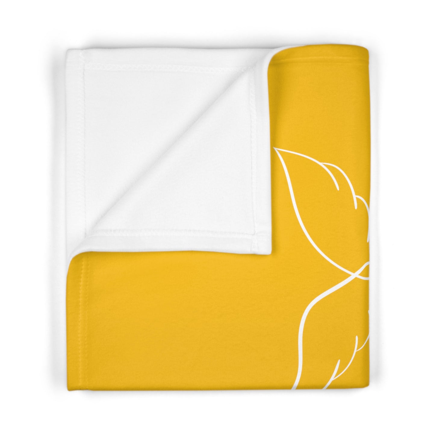 Angels Danced the Day You Were Born | Baby Blanket (Yellow)