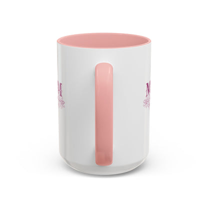 Mom I Love You | Large Color Accent Mug