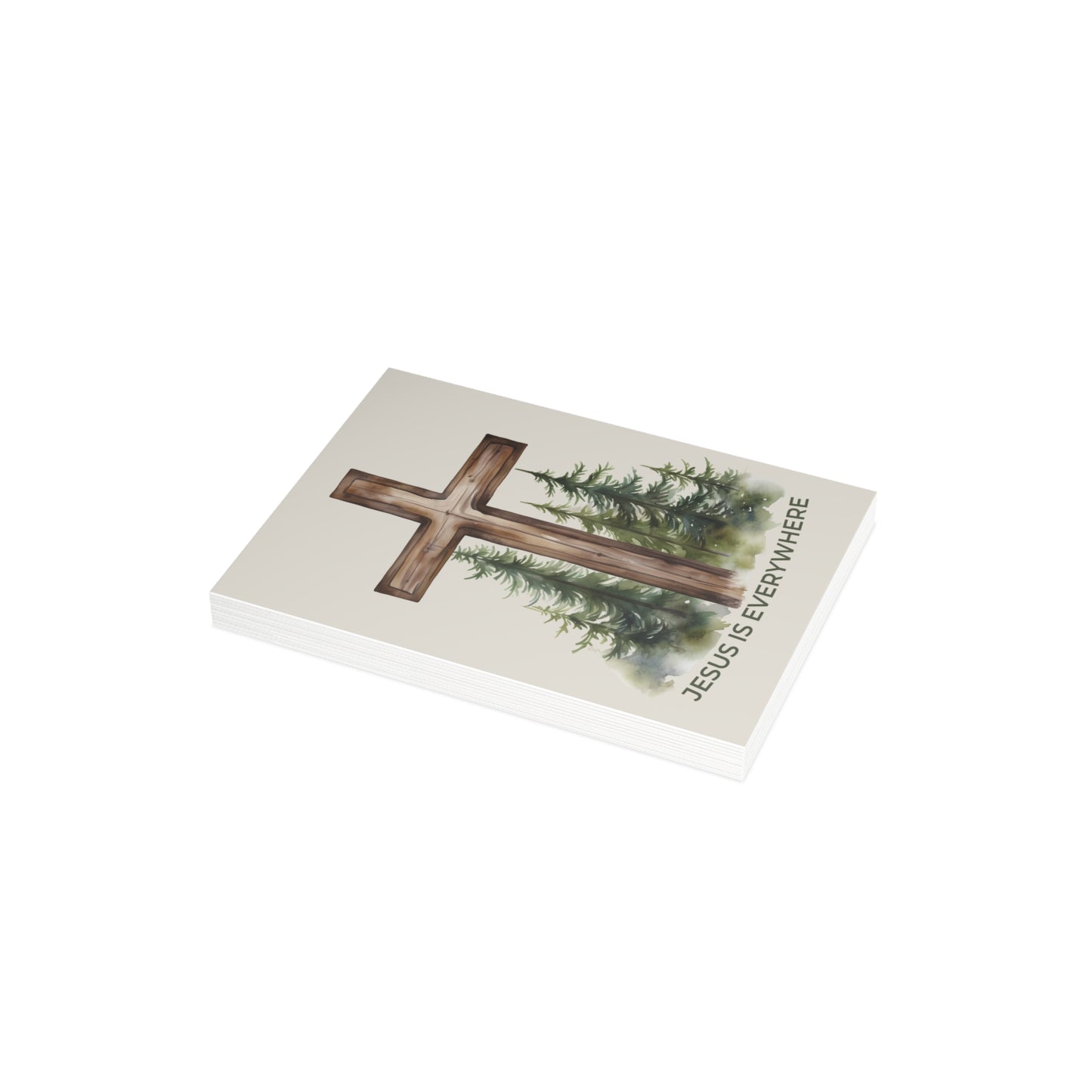 Jesus Is Everywhere (Trees) | Postcard Bundle with Envelopes