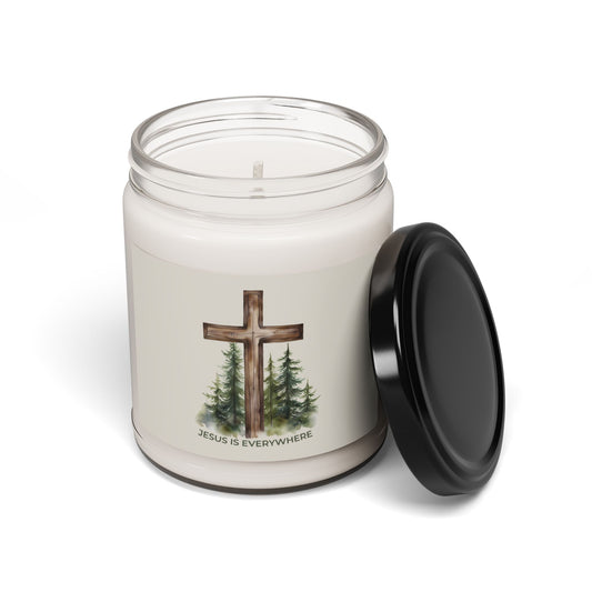 Jesus Is Everywhere (Trees) | Soy Candle