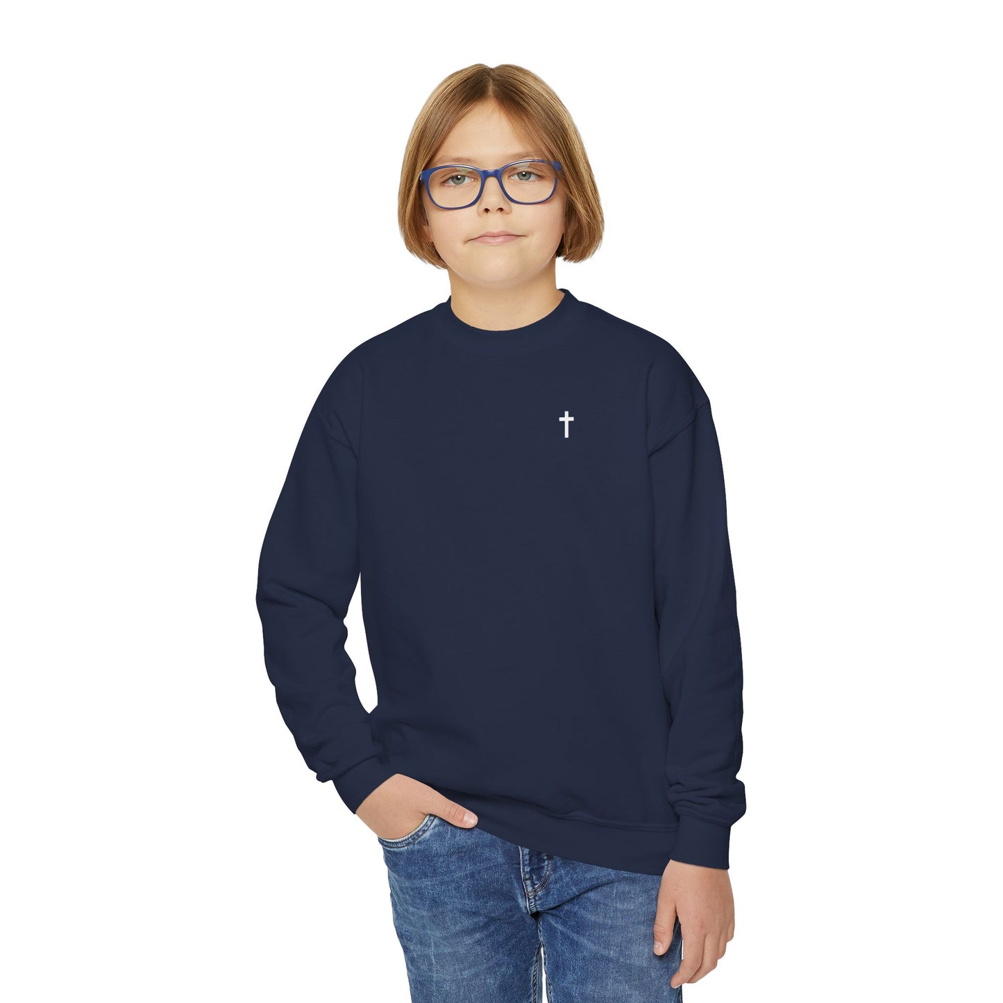 Small Cross | Youth Sweatshirt