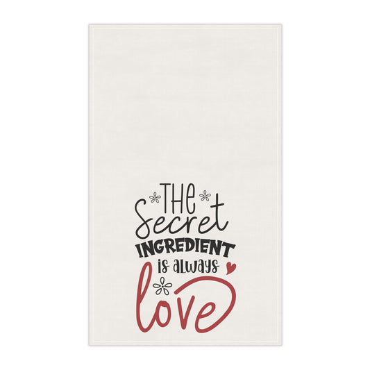 The Secret Ingredient is Always Love | Kitchen Towel