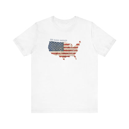 God Bless America (Rough) | T-Shirt