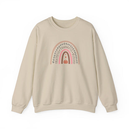 Grateful Thankful Blessed | Sweatshirt