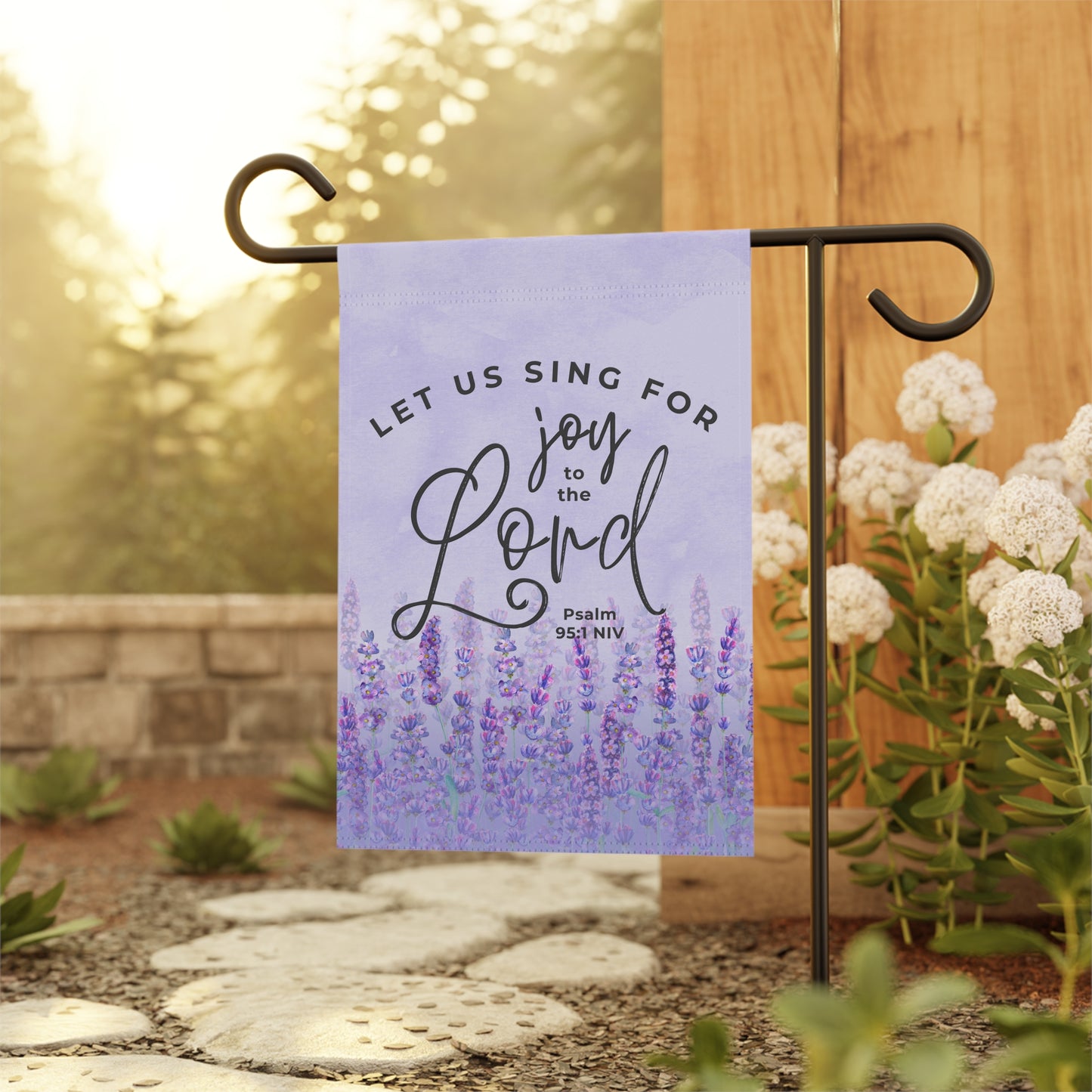 Let Us Sing for Joy to the Lord | Garden Flag