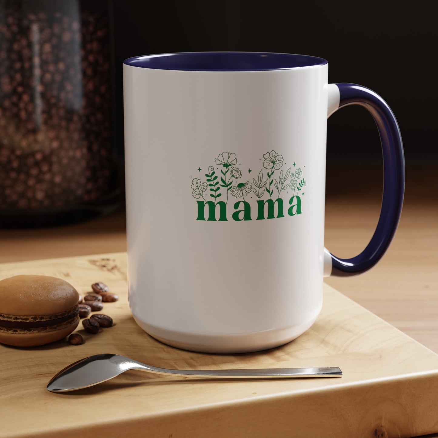 Mama | Large Color Accent Mug