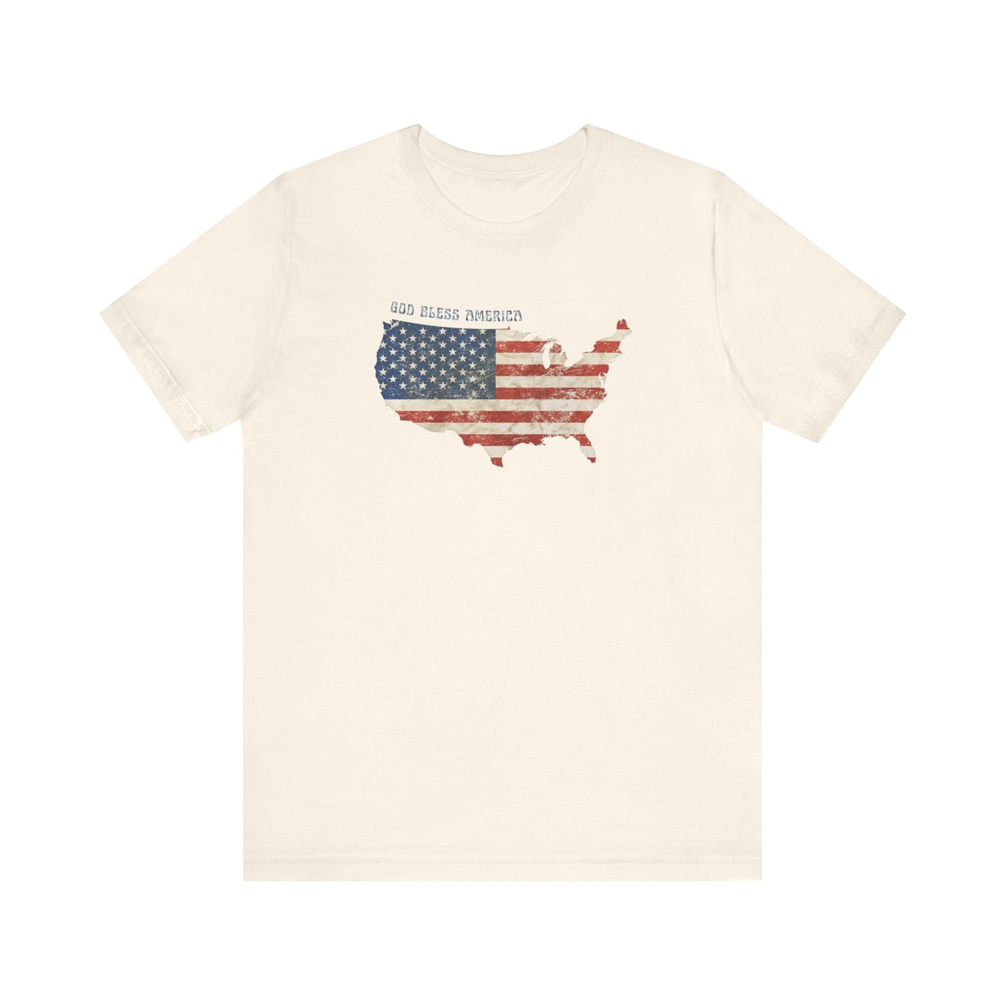 God Bless America (Rough) | T-Shirt