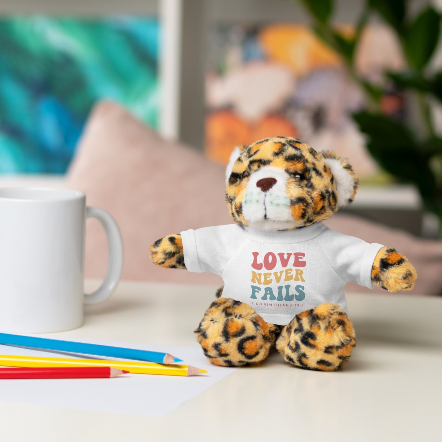 Love Never Fails | Stuffed Animal of Choice