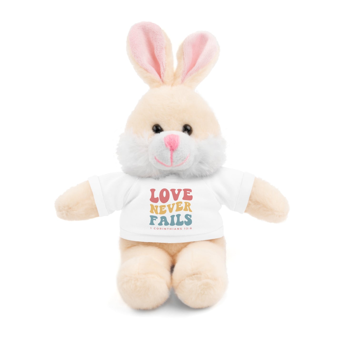 Love Never Fails | Stuffed Animal of Choice