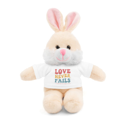 Love Never Fails | Stuffed Animal of Choice