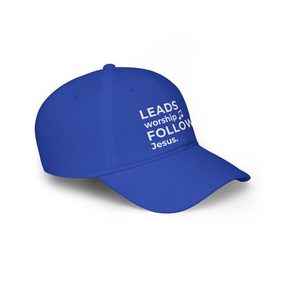 Leads Worship Follows Jesus | Baseball Cap