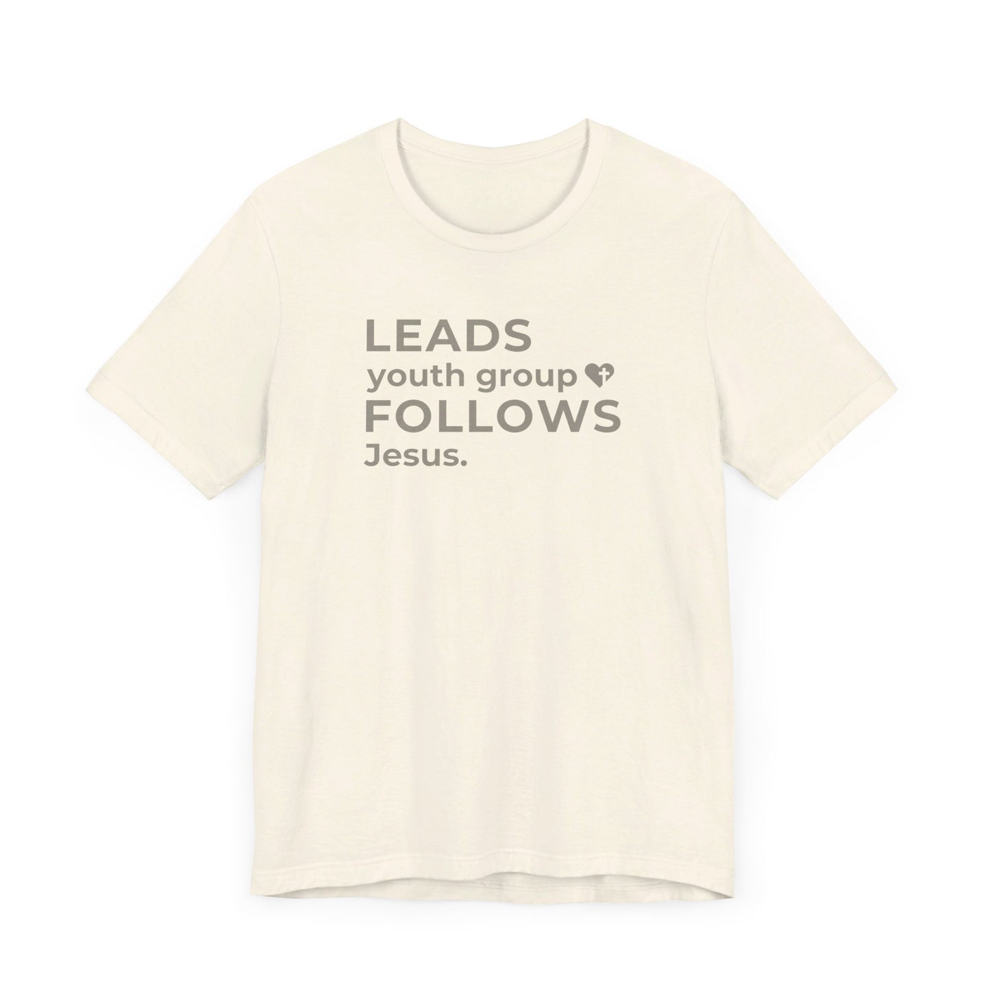 Leads Youth Group Follows Jesus | T-Shirt