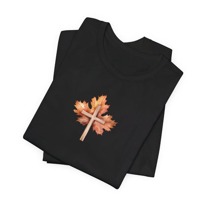 Simple Autumn Cross | T-Shirt