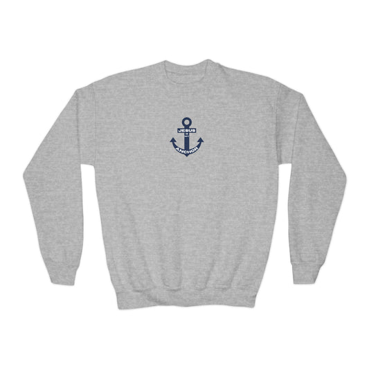 Jesus Is My Anchor | Youth Sweatshirt