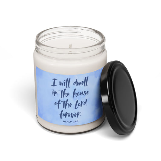 I Will Dwell in the House of the Lord Forever | Soy Candle