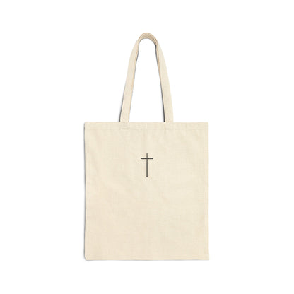 Simple Cross | Cotton Canvas Tote